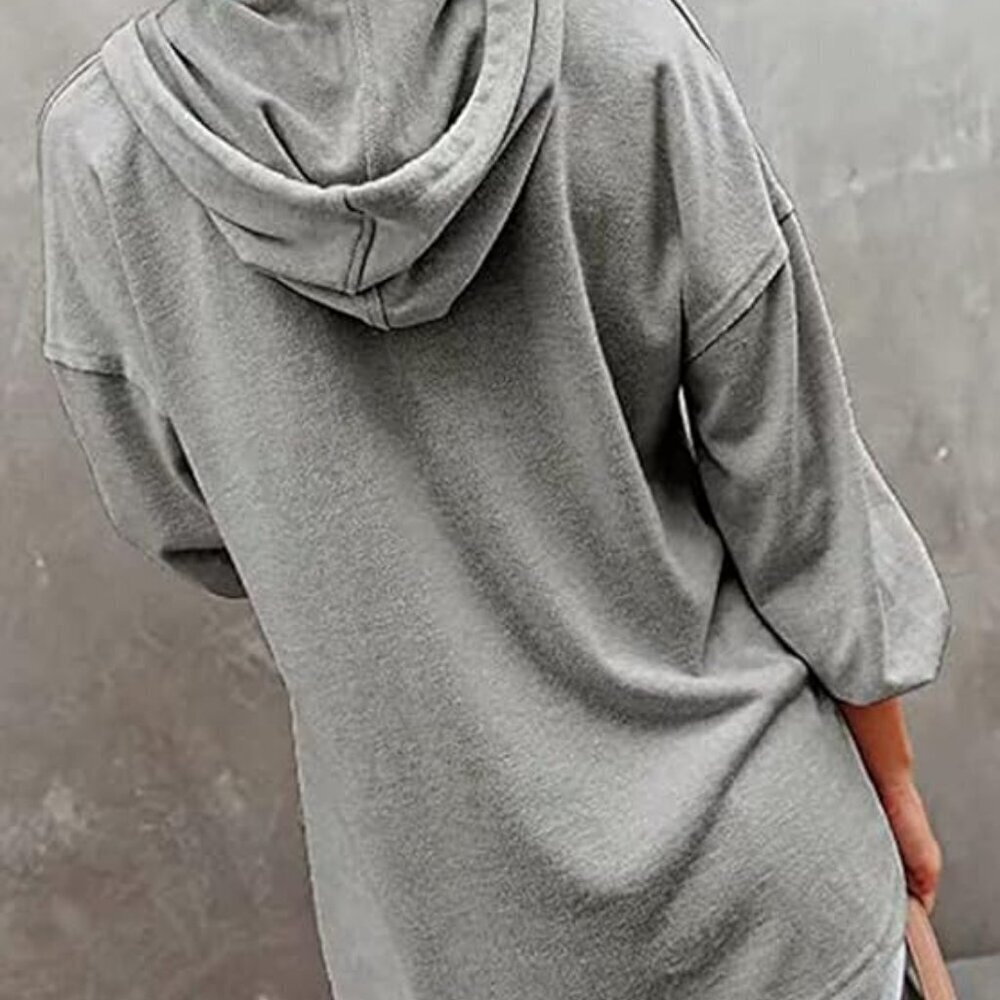 3/$30 Womens long sleeve tops casual (wine/grey) 2 colors - Picture 13 of 16